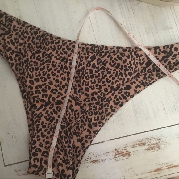 Bathing suit 3 piece leopard NEW l/xl - Picture 5 of 13